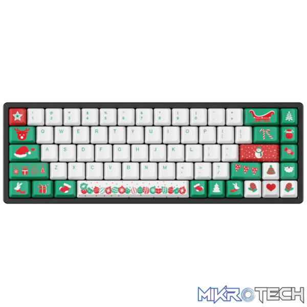 Keychron Dye-Sub PBT Full Keycap Set - Christmas Tree - Image 6