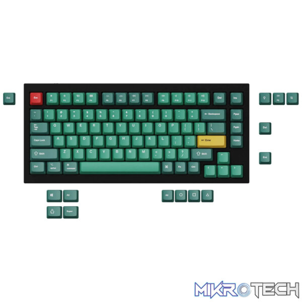Keychron Dye-Sub PBT Full Keycap Set - Forest - Image 2