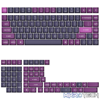 Keychron Double Shot OSA PBT Keycap Full Keycap Set - Purple
