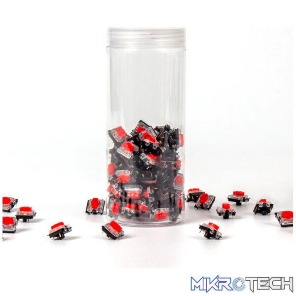 Keychron Red Gateron Low Profile Switches 110 pcs - Image 2