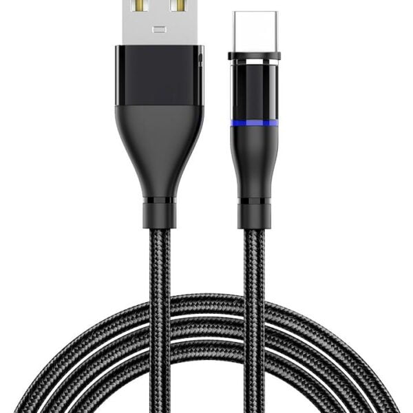MAGNETIC CHARGING CABLE TYPE-C  BLACK