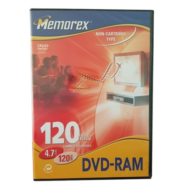 MEMOREX NON-CARTRIDGE TYPE DVD-RAM