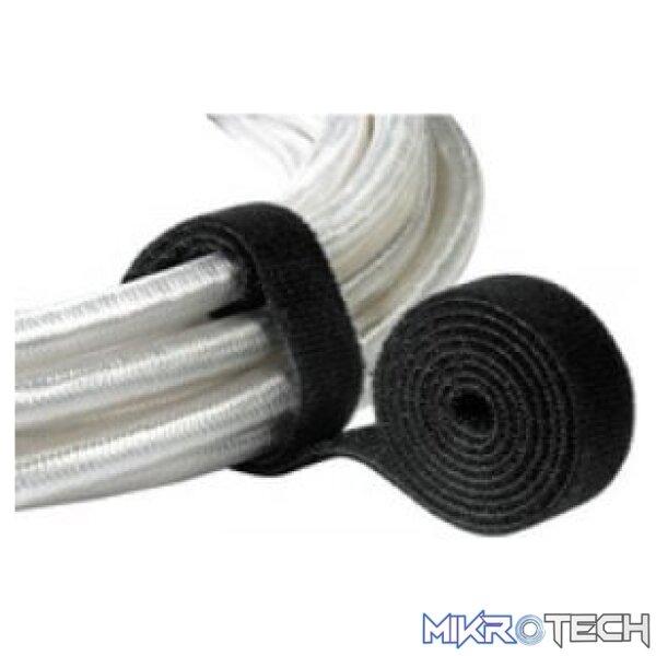 ORICO 1m Hook and Loop Cable Management Tie - Black - Image 2