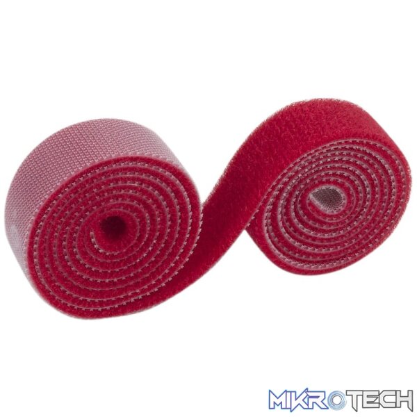 ORICO 1m Hook and Loop Cable Management Tie - Red - Image 2