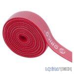 ORICO 1m Hook and Loop Cable Management Tie - Red