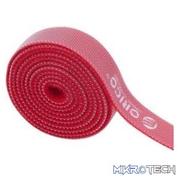 ORICO 1m Hook and Loop Cable Management Tie - Red