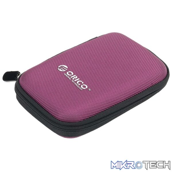 ORICO 2.5" Nylon Portable HDD Protector Case - Purple - Image 2