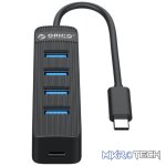 ORICO 4 Port USB Type C Hub 4x USB3.0 - Image 3