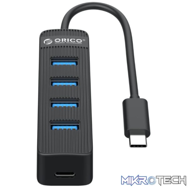 ORICO 4 Port USB Type C Hub 4x USB3.0 - Image 3