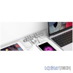 ORICO 7 Slot Desktop Cable Management Clip - Grey - Image 3