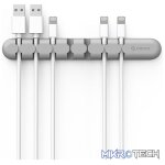 ORICO 7 Slot Desktop Cable Management Clip - Grey - Image 4