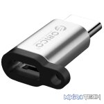 ORICO USB-C to Micro USB OTG Adapter - Silver - Image 2