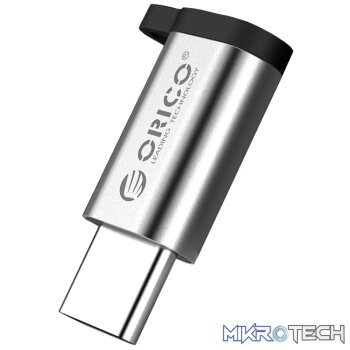 ORICO USB-C to Micro USB OTG Adapter - Silver