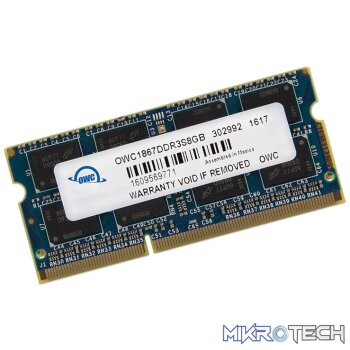 OWC Mac 8GB 1867Mhz DDR3 SODIMM Memory