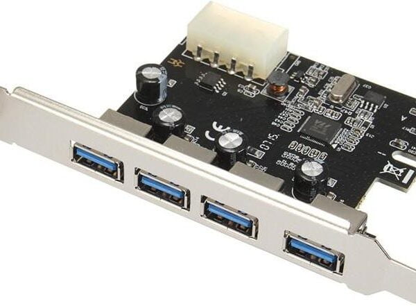 PCI-E USB 3.0 CARD 4 PORTS - MOLEX