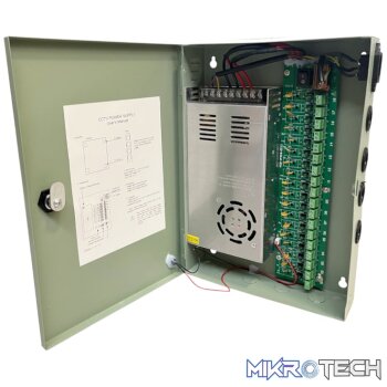PD Power 18CH PSU 12V 25A PTC