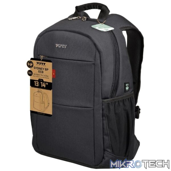 Port Designs ECO Sydney 15.6" Backpack - Black - Image 2