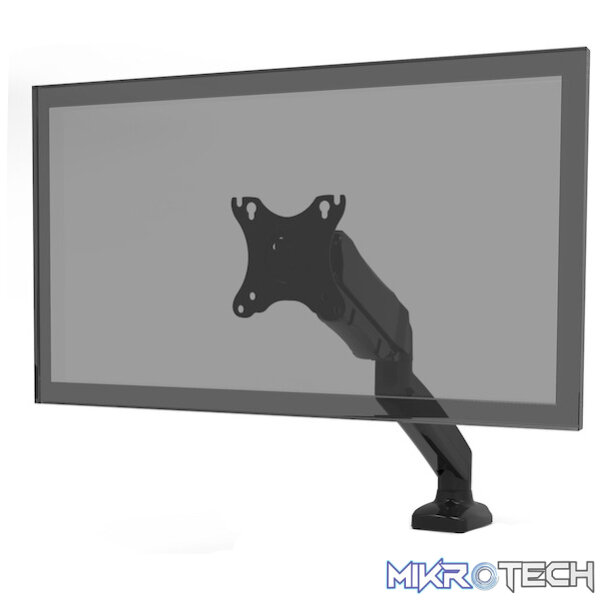 PORT Monitor Arm VESA Single Screen - Black - Image 4
