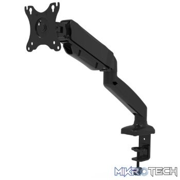 PORT Monitor Arm VESA Single Screen - Black