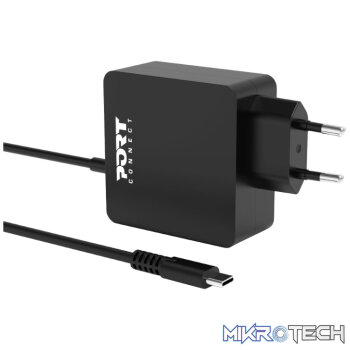 Port Connect Type C 45W Universal Notebook Adapter