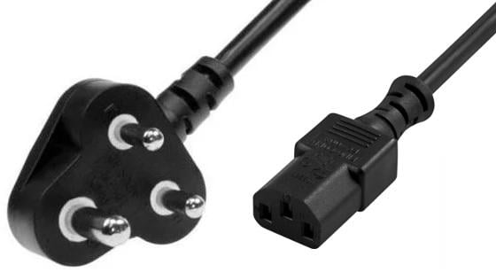 POWER CORD FOR USE WITH INVERTOR