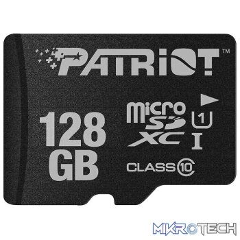 Patriot LX CL10 128GB Micro SDHC (Without Adapter)