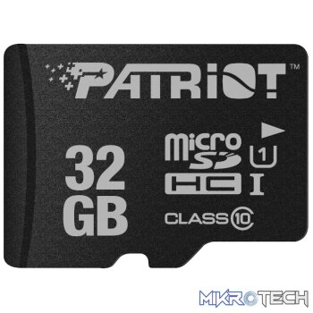 Patriot LX CL10 32GB Micro SDHC Card
