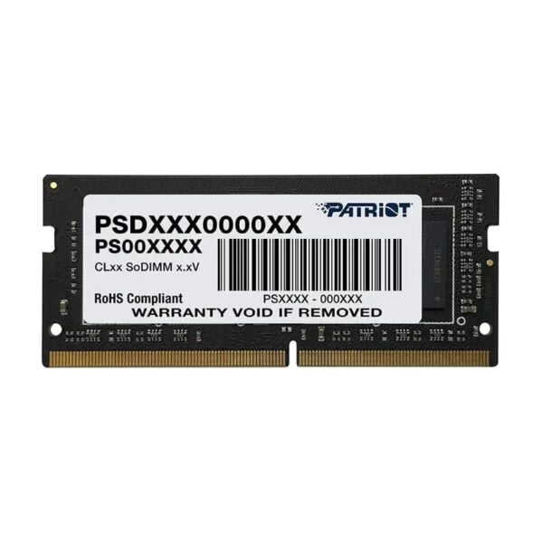 Patriot Signature Line 8GB DDR4 3200MHz Single Rank SODIMM Notebook Memory