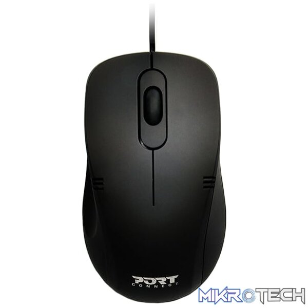 Port Design COMBO Wired Mouse + Keyboard - Black - Image 2