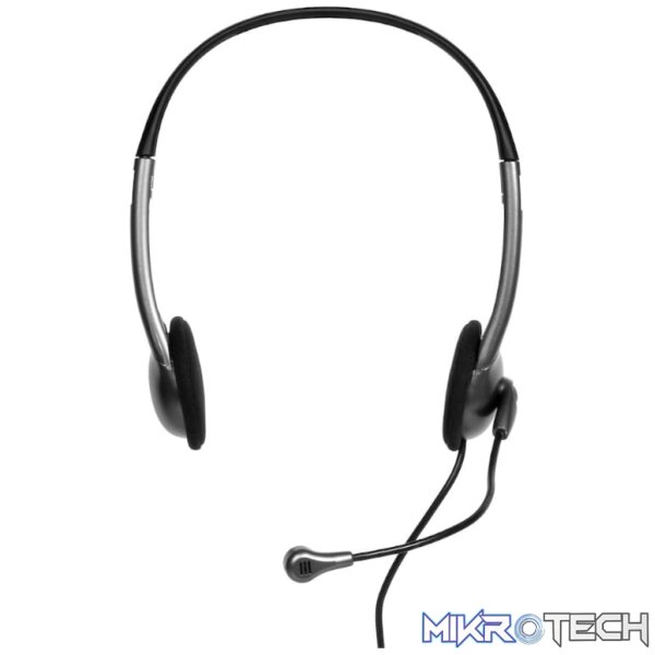 PORT STEREO 3.5MM HEADSET WITH MIC BK - Image 2