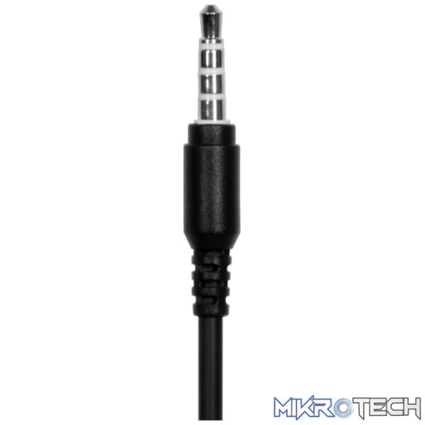 PORT STEREO 3.5MM HEADSET WITH MIC BK - Image 4