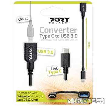 Port Type-C to USB3.0 15cm Adapter