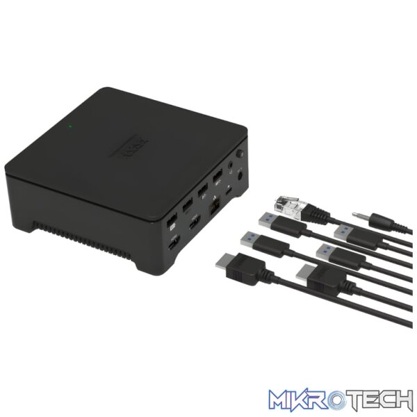 Port USB Type-C and Type-A Docking Station 2 X 4K Display - Image 5