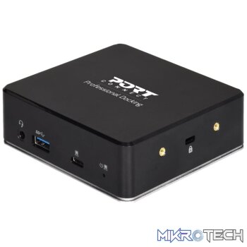 Port USB Type-C to 1 x RJ45|2 x USB3.1 Gen1|2 x HDMI|1 x Type-C|1 x USB3.1 Gen1 | Apple Charging 2.4A|1 x Aux Dock - Black