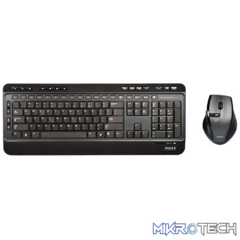 Port Wireless Keyboard and Mouse Combo