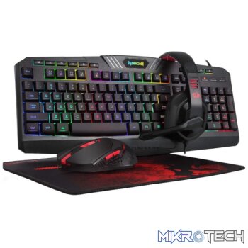 REDRAGON 4IN1 Gaming Combo Mouse|Mouse Pad|Headset|Keyboard