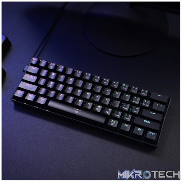 REDRAGON DRAGONBORN Wired Mechanical Keyboard RGB 67Key Design - Black - Image 5
