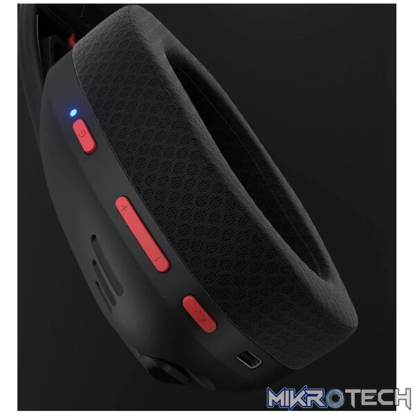 REDRAGON Over-Ear IRE BT5.2 Wireless Gaming Headset - Black - Image 6