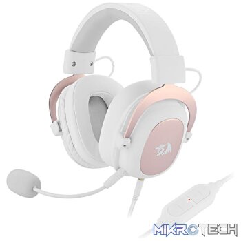 REDRAGON Over-Ear ZEUS 2 USB Gaming Headset - White