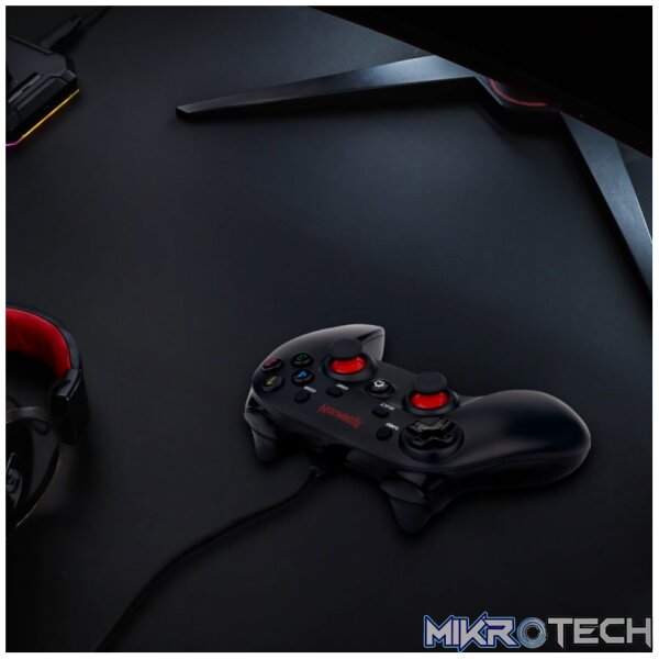 REDRAGON SATURN Wired X/D-input(Digital/Analog) PC Controller Black - Image 7