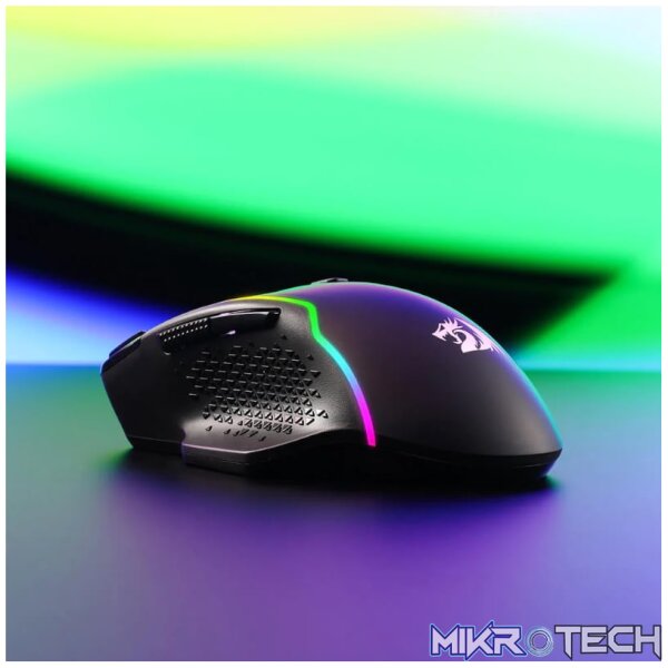 REDRAGON Taipan Pro 10000DPI RGB Wireless Gaming Mouse - Black - Image 6