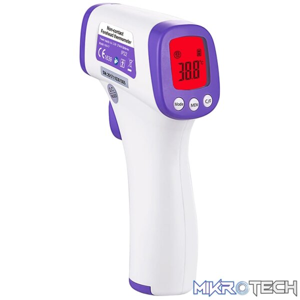 Simzo Non-contact LED Handheld Infrared Thermometer - Single - Image 4