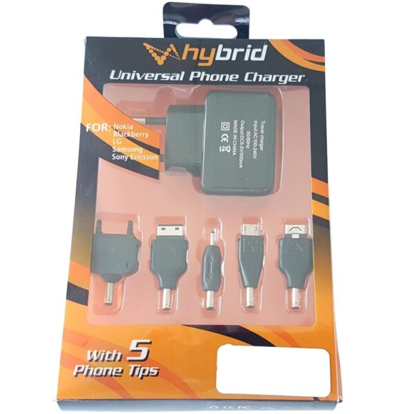 UNIVERSAL PHONE CHARGER 5IN1