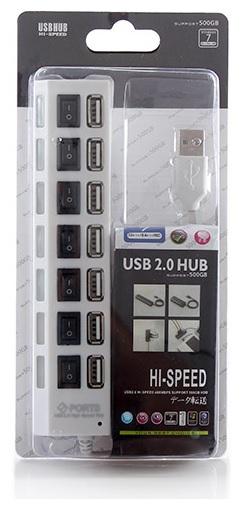 USB 7 PORT HUB-1 VER 2.0