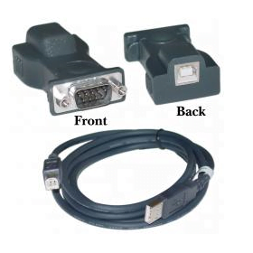USB B MALE TO SERIAL PORT CONNECTOR