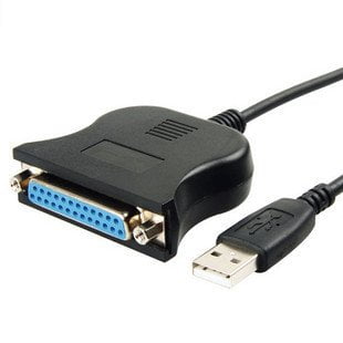 USB TO PARALLEL CABLE (25PIN FEMALE)
