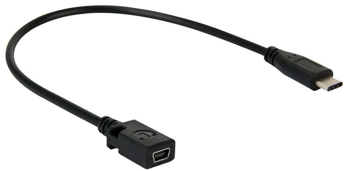 USB TYPE C TO MINI USB FEMALE CONNECTOR