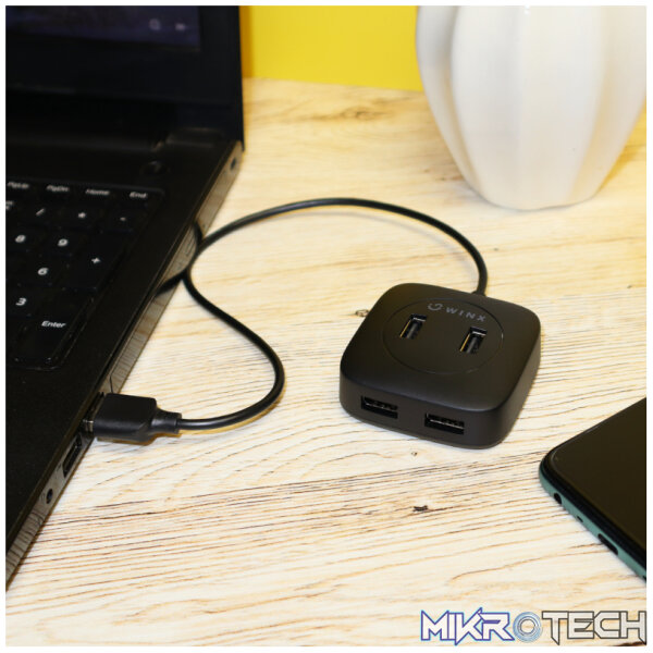 WINX CONNECT Simple USB2 4 Port Hub - Image 3