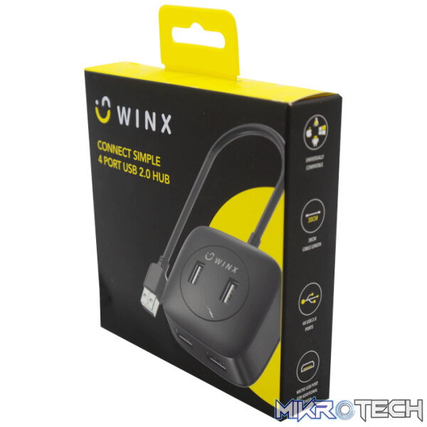 WINX CONNECT Simple USB2 4 Port Hub - Image 4