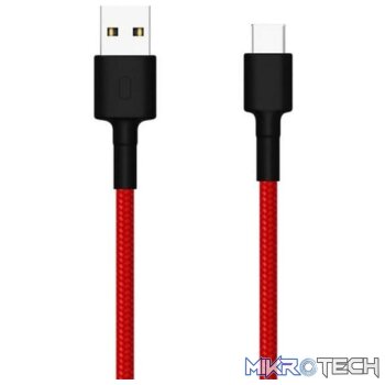 Xiaomi USB Type-C Braided 1m Cable - Red